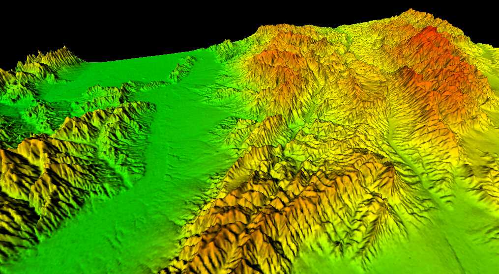 1山西省谷歌地球高程DEM数据三维效果图.jpg
