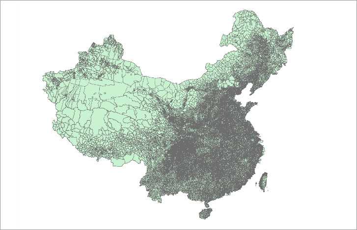 乡镇边界